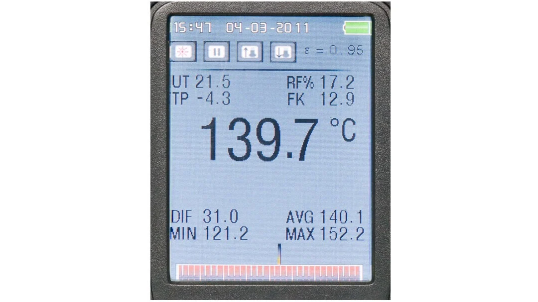 Camera đo nhiệt độ FIRT 1000 Datavision - Geo Fennel - Ảnh 6 | Le Quoc Equipment