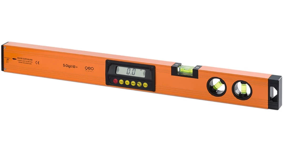 Thước thủy laser, nam châm 600mm S-Digit 60+ - Geo Fennel