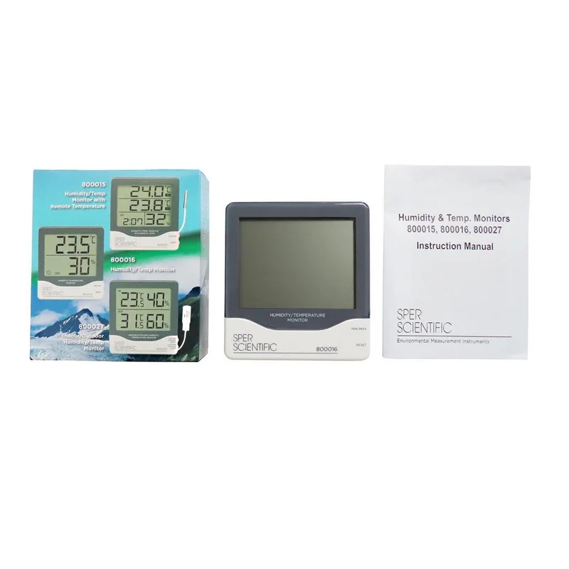 Room Temperature and Humidity Meter 800016 - Sper Scientific - Image 3 | Le Quoc Equipment