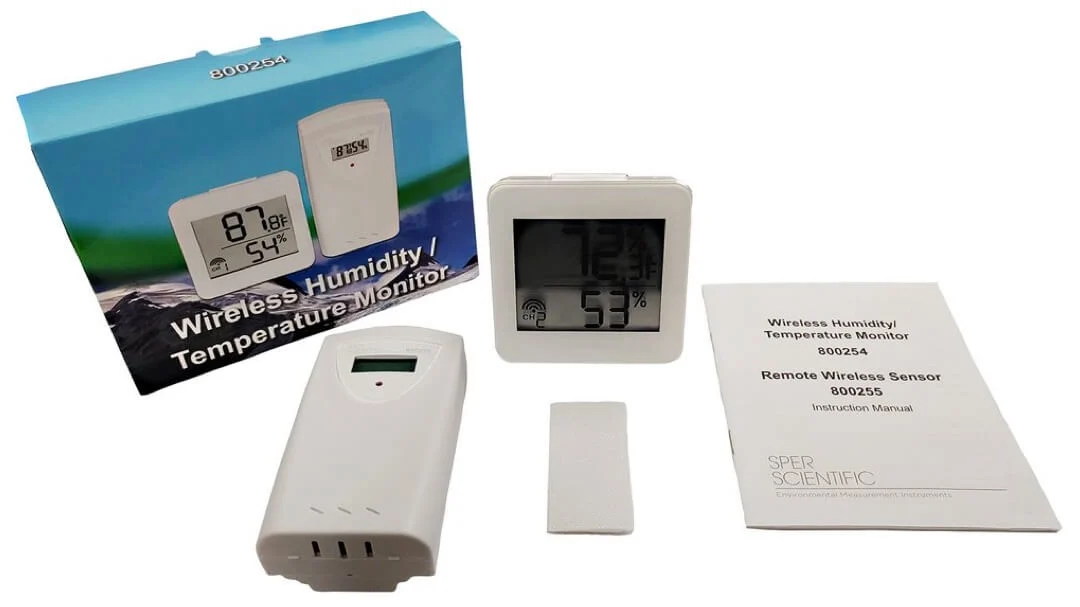 Wireless Temperature and Humidity Meter 800254 - Sper Scientific - Image 2 | Le Quoc Equipment
