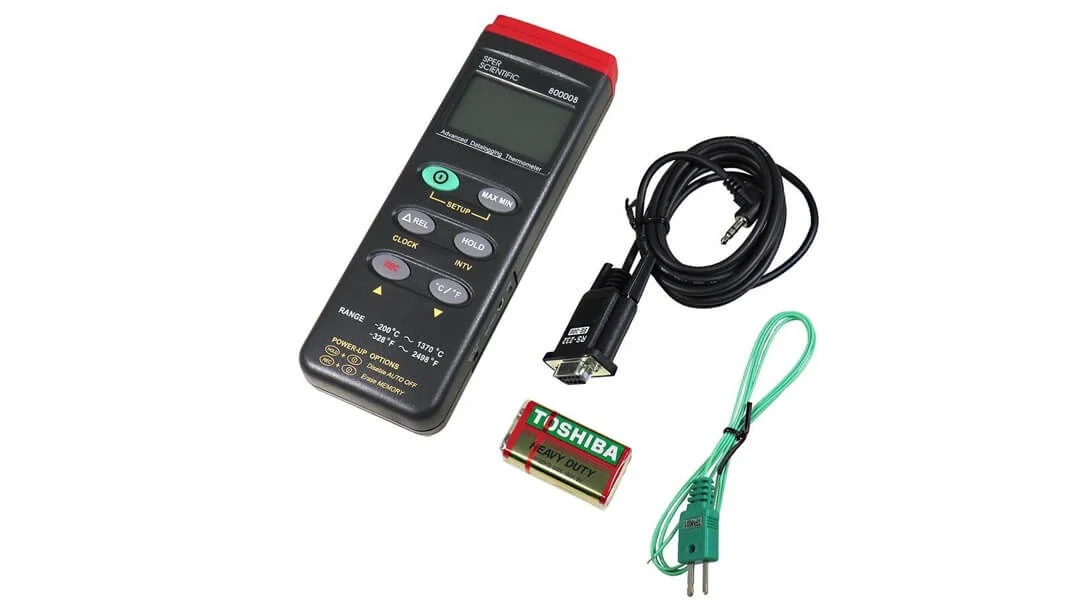 Đồng hồ đo nhiệt độ Datalog 800008 - Sper Scientific - Ảnh 2 | Le Quoc Equipment