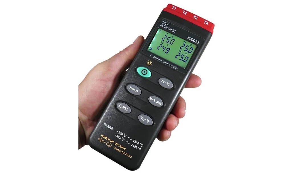 4-Channel Temperature Meter 800023 - Sper Scientific - Image 2 | Le Quoc Equipment