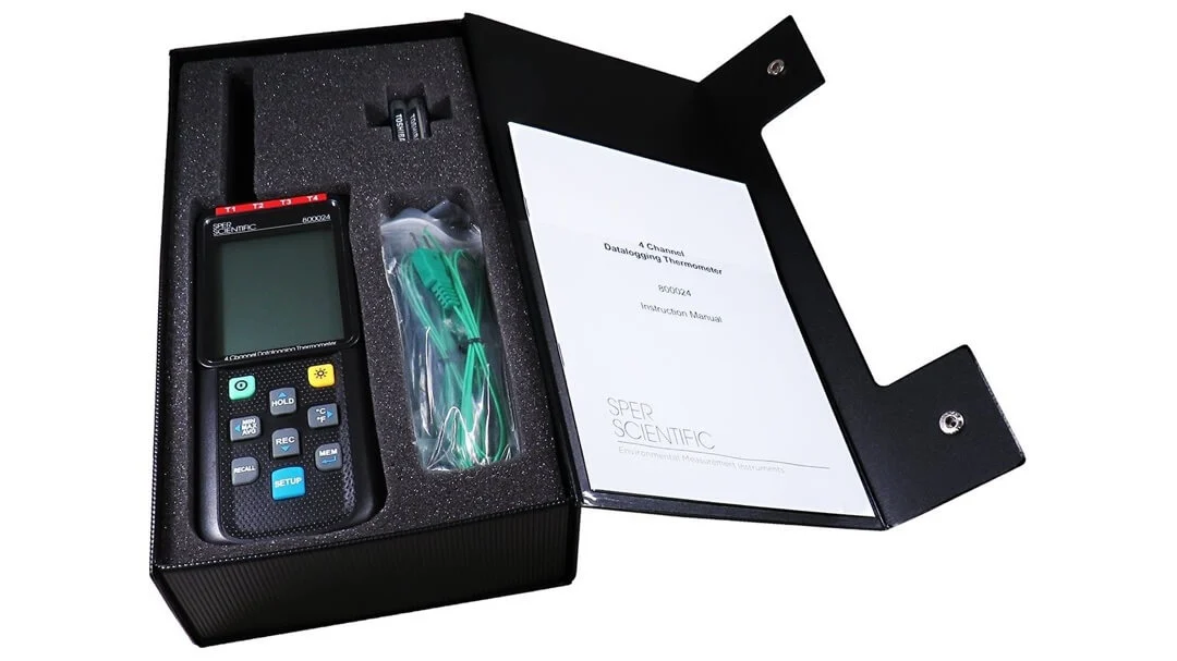 4-Channel Temperature Datalogger 800024 - Sper Scientific - Image 3 | Le Quoc Equipment