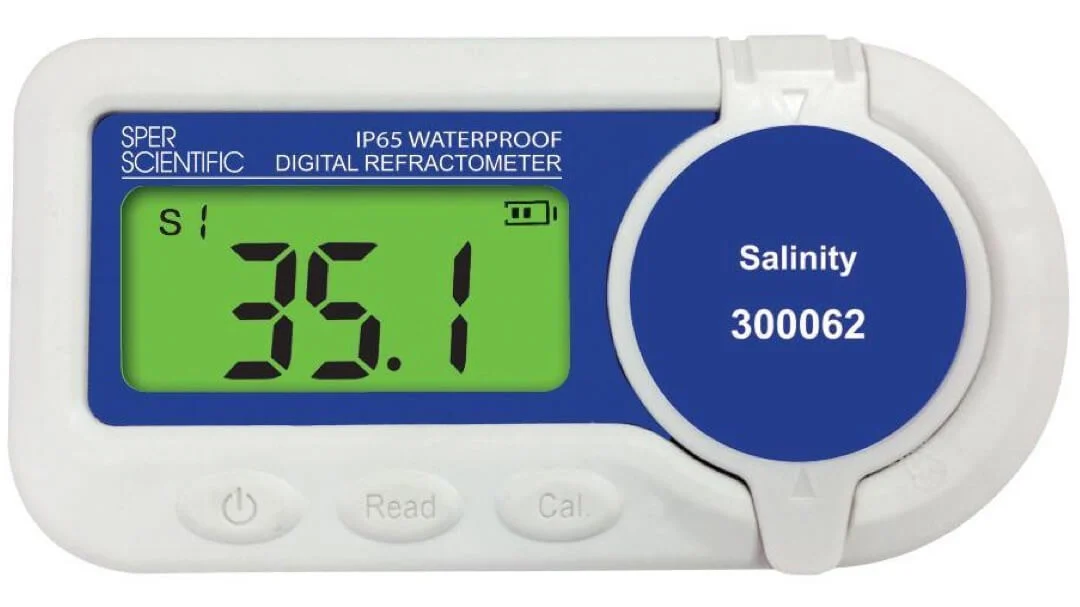 Máy đo nồng độ muối, nD, trọng lượng riêng 300062 - Sper Scientific