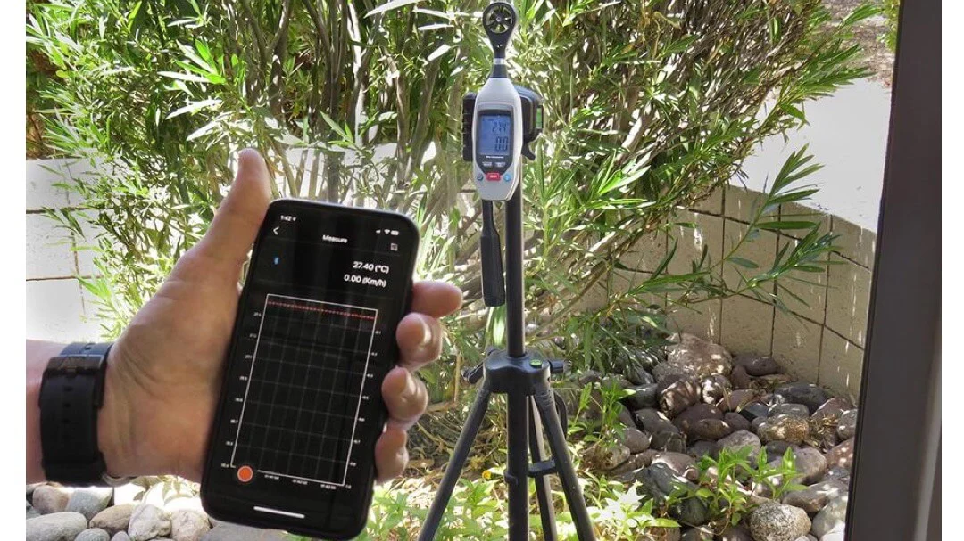 Bluetooth Anemometer Datalog 850020 - Sper Scientific - Image 4 | Le Quoc Equipment