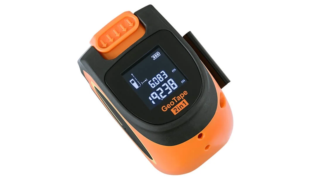 20m Laser Distance Meter, 5m Tape Measure GeoTape 2in1 - Geo Fennel - Image 2 | Le Quoc Equipment