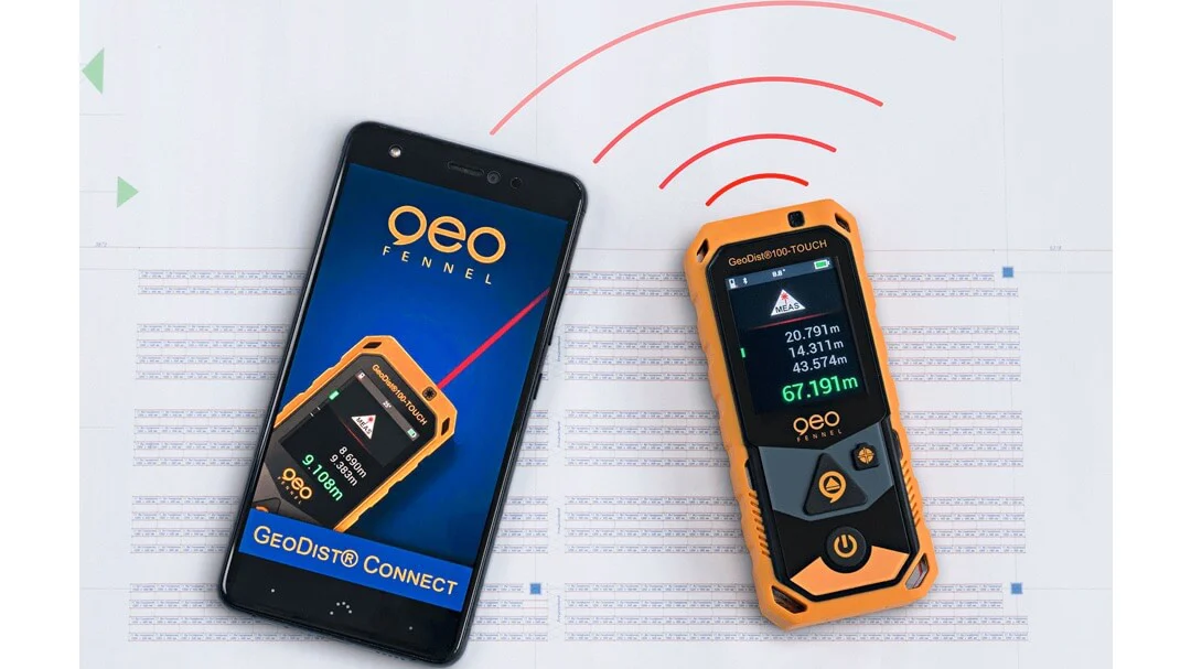 Laser Distance Meter 100m Geodist 100-Touch - Geo Fennel - Image 7 | Le Quoc Equipment