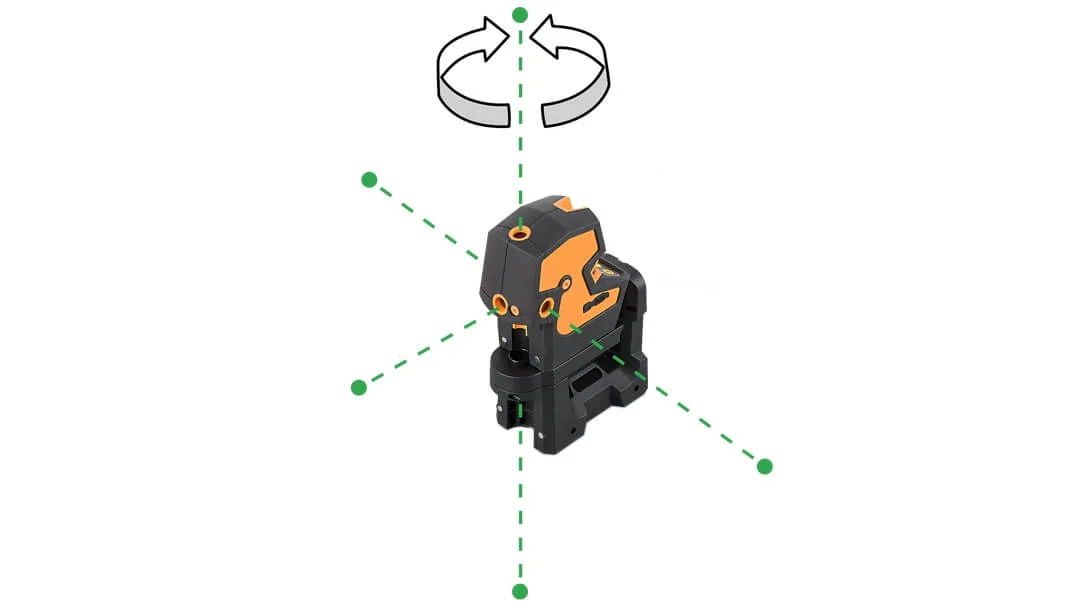 Outdoor Laser Level CrossPointer5 Green - Geo Fennel - Image 4 | Le Quoc Equipment