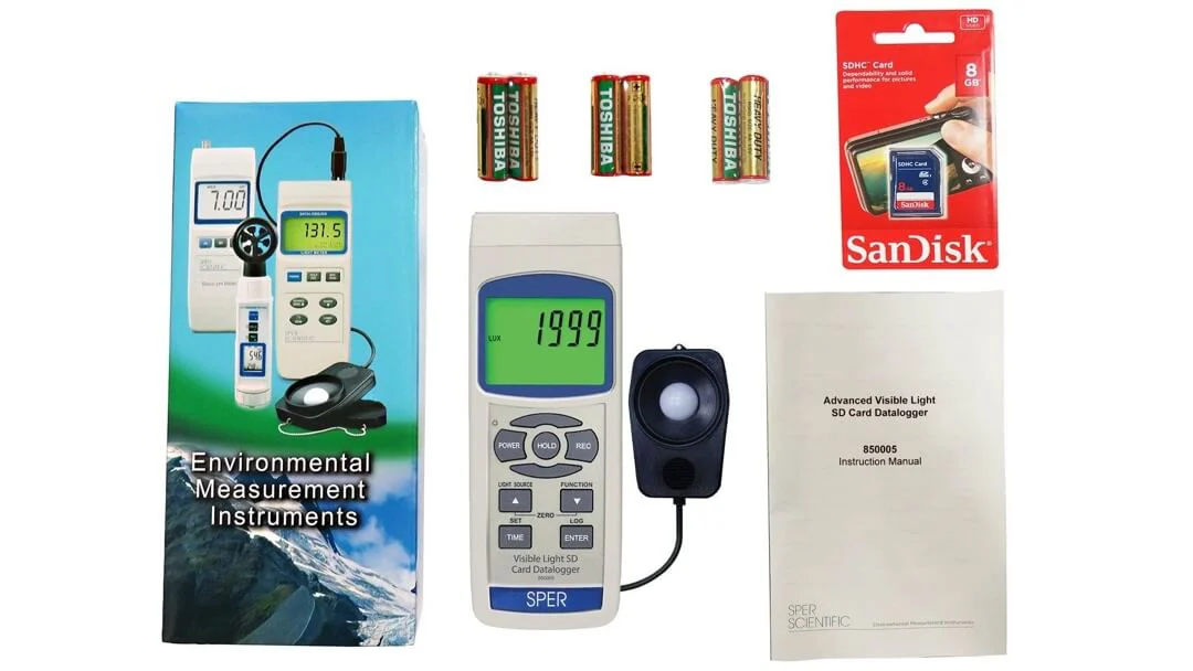 Datalog 850005 Light Intensity Meter - Sper Scientific - Image 5 | Le Quoc Equipment