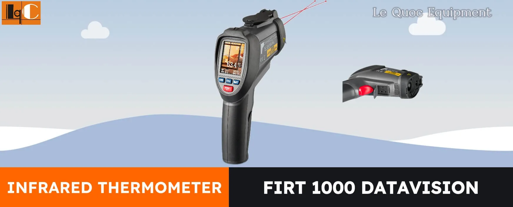 Camera Đo Nhiệt Độ FIRT 1000 DataVision: Giải Pháp Đo Lường Nhiệt Độ Hiện Đại