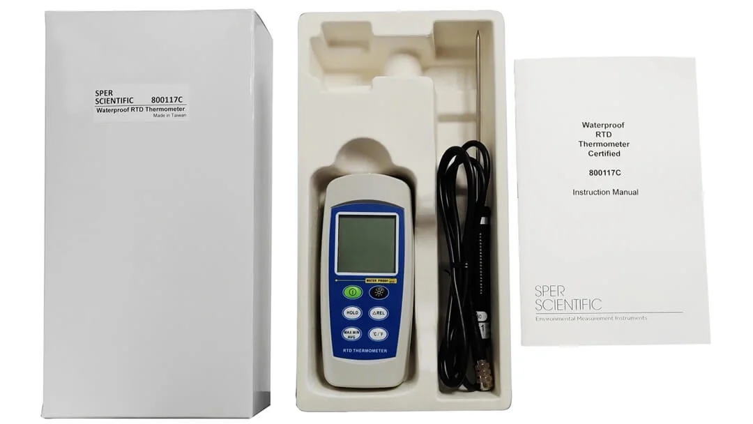 High Precision Temperature Meter - 800117C - Sper Scientific - Image 4 | Le Quoc Equipment
