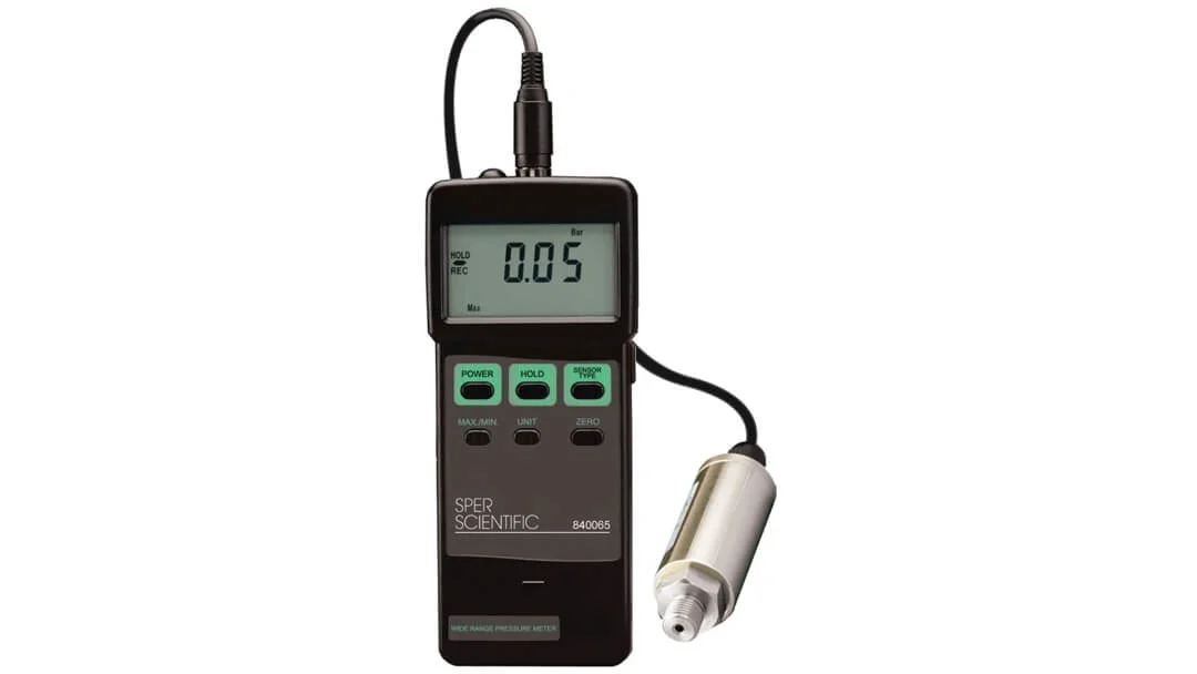 Handheld Pressure Meter 840065 - Sper Scientific