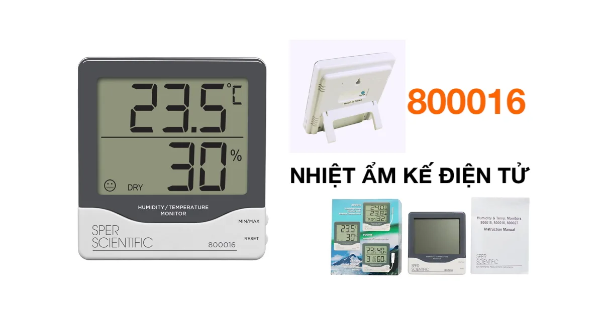 Nhiệt kế đo nhiệt độ phòng: Cách chọn và Top máy tốt nhất 2026