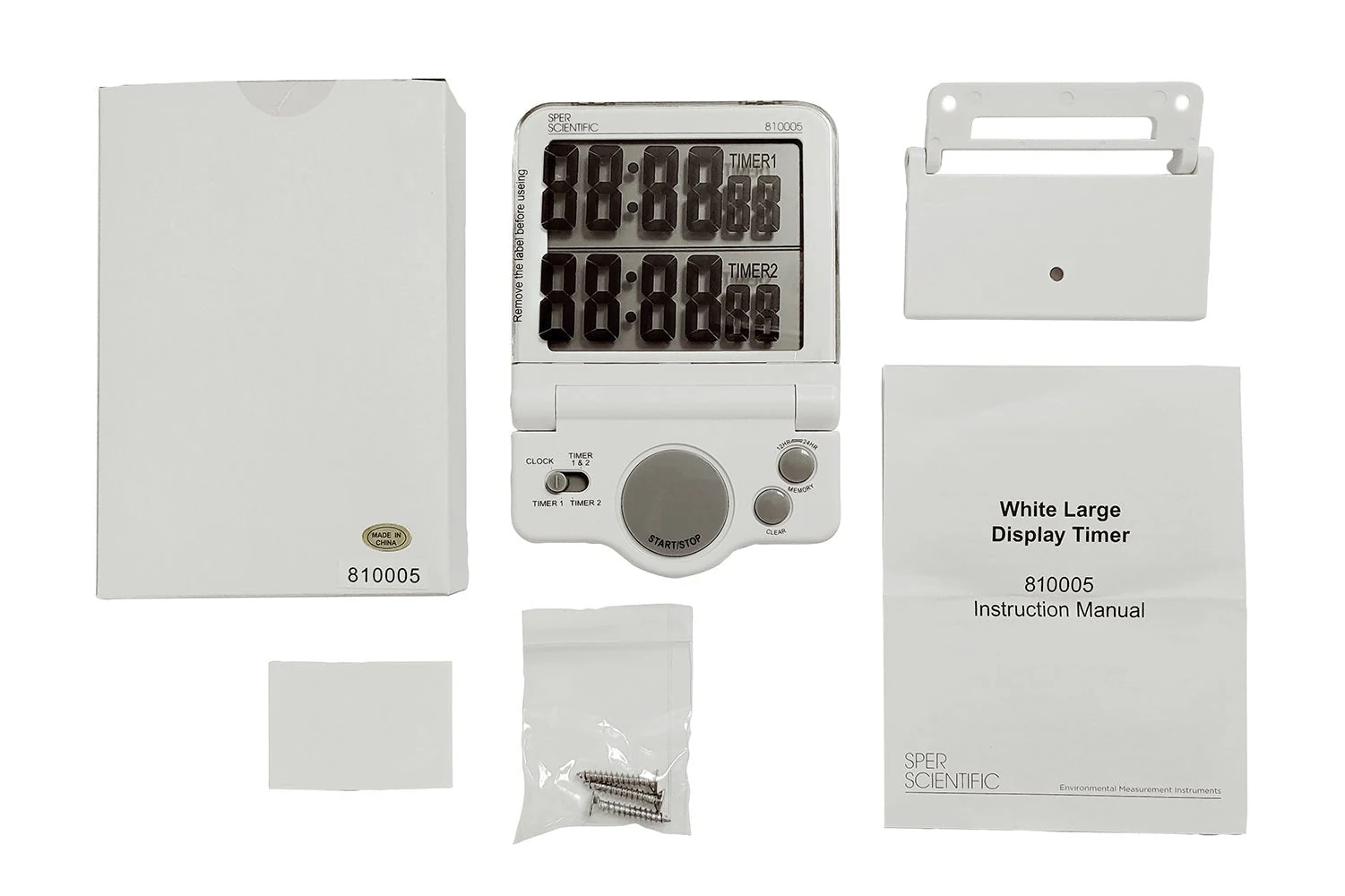 Bộ hẹn giờ màn hình lớn 810005 - Sper Scientific - Ảnh 4 | Le Quoc Equipment