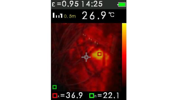Camera nhiệt hồng ngoại FTI 300 Geo-Fennel - Rainbow hot metal.