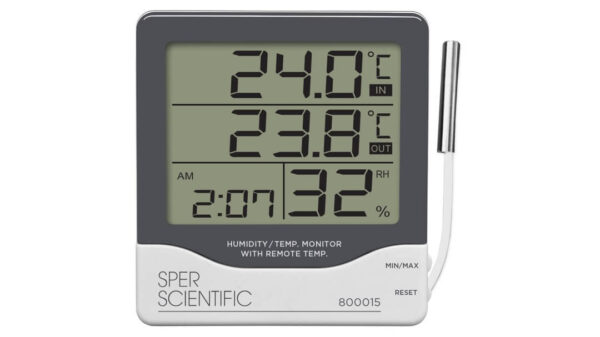 Đồng hồ đo nhiệt độ độ ẩm 800015 Sper Scientific