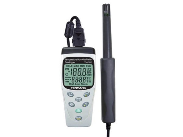 Máy đo nhiệt độ và độ ẩm TM-182 | Tenmars