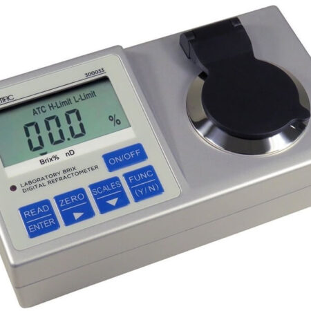 Khúc xạ kế đo chiết suất nD, độ ngọt 300033 Sper Scientific.