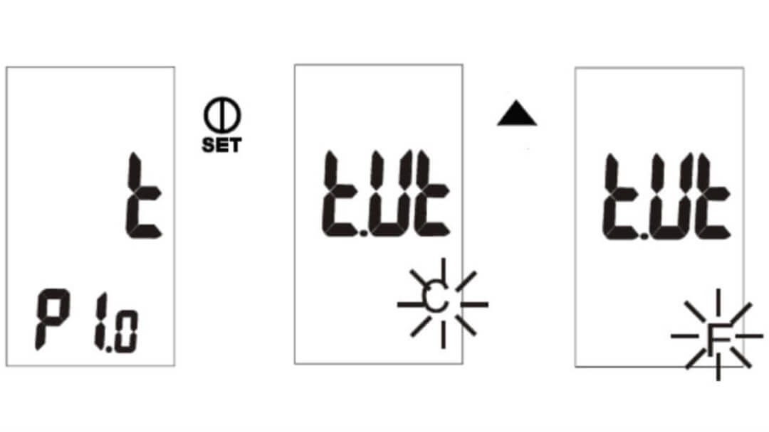Cài đặt đơn vị nhiệt độ 850036 - Sper Scientific. 