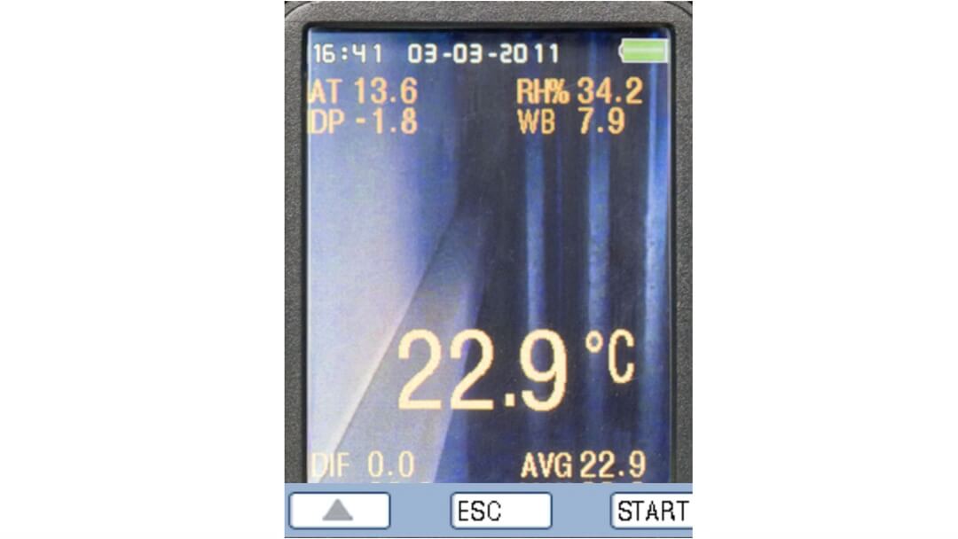 Màn hình đo và quay video - Camera đo nhiệt độ FIRT 1000 Datavison - Geo-Fennel.