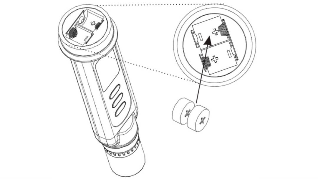 Thay pin Bút đo độ mặn 850036 - Sper Scientific.