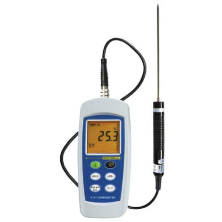 Máy đo nhiệt độ chính xác cao, đầu đo bạch kim platinum Pt100, chống vô nước IP 67 - 800117C - Sper Scientific.