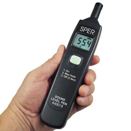 Máy đo cường độ âm thanh mini - 840018 - Sper Scientific - Cầm tay.