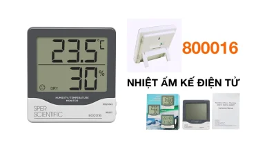 Nhiệt kế đo nhiệt độ phòng 800016 Sper Scientific - Cách chọn và top máy tốt nhất.